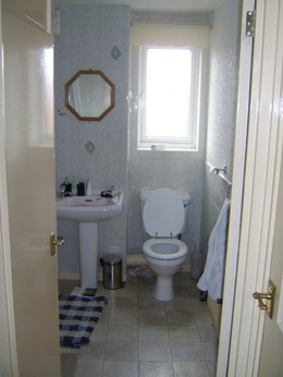New bathroom installation - before