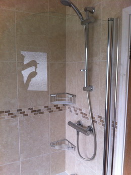 New bathroom installation - after