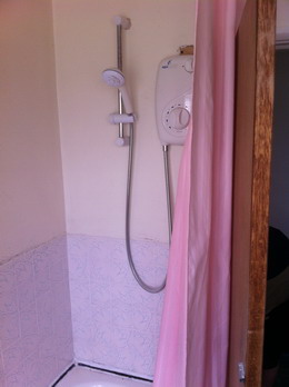 New bathroom installation - before